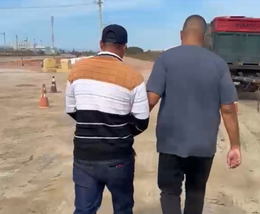 Condenado por homicídio é preso enquanto trabalhava no Porto do Açu