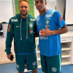 Zagueiro campista inicia treinos com a Seleção e faz registros com Neymar, Casemiro e Igor Thiago
