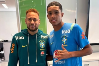 Zagueiro campista inicia treinos com a Seleção e faz registros com Neymar, Casemiro e Igor Thiago