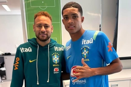 Zagueiro campista inicia treinos com a Seleção e faz registros com Neymar, Casemiro e Igor Thiago