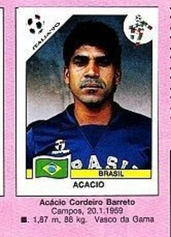 Acácio, o último campista convocado para uma Copa do Mundo Acácio, o último campista convocado para uma Copa do Mundo