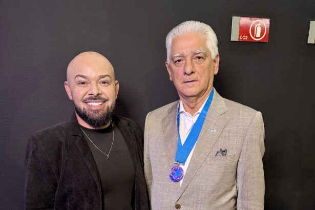 Campista Luiz Césio Caetano recebe reconhecimento da Firjan; Viny Soares destaca legado