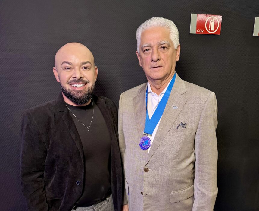 Campista Luiz Césio Caetano recebe reconhecimento da Firjan; Viny Soares destaca legado Campista Luiz Césio Caetano recebe reconhecimento da Firjan; Viny Soares destaca legado