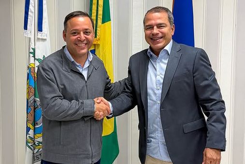 Cumprindo agenda em Campos, prefeito de Niterói se reúne com Frederico Paes e reforça laço entre cidades Cumprindo agenda em Campos, prefeito de Niterói se reúne com Frederico Paes e reforça laço entre cidades