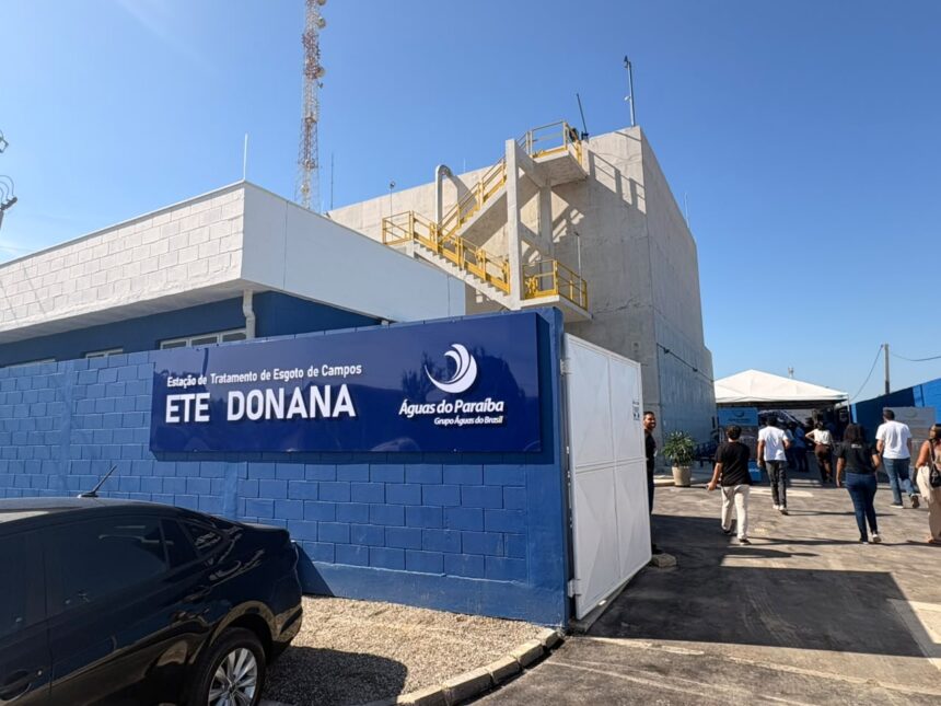 Águas do Paraíba inaugura Estação de Tratamento de Esgoto e amplia rede de saneamento em Campos Águas do Paraíba inaugura Estação de Tratamento de Esgoto e amplia rede de saneamento em Campos