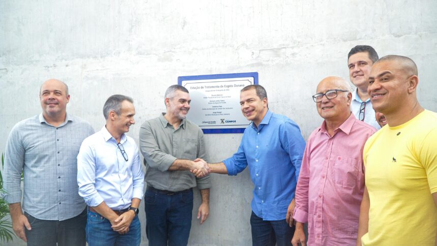 Águas do Paraíba inaugura ETE Donana e amplia capacidade de tratamento de esgoto em Campos dos Goytacazes Águas do Paraíba inaugura ETE Donana e amplia capacidade de tratamento de esgoto em Campos dos Goytacazes