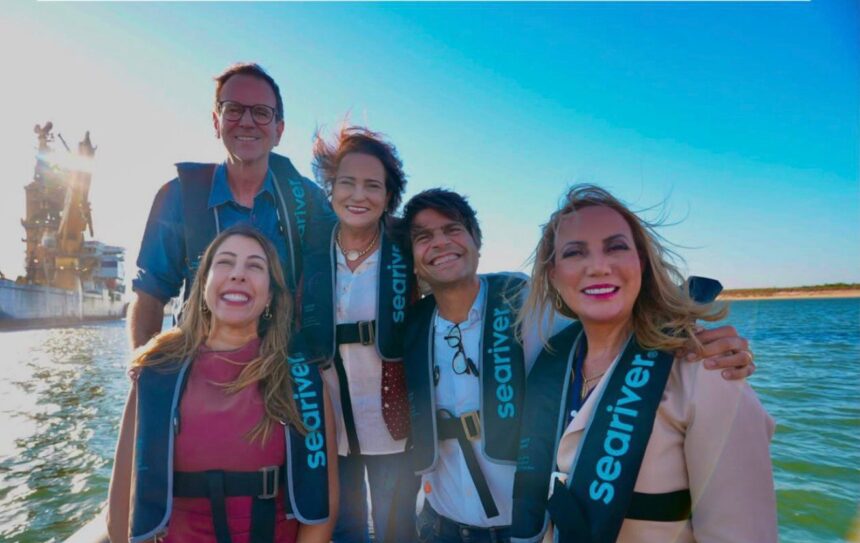 Ao lado de Carla Machado, Eduardo Paes visita Porto do Açu e destaca potencial para o desenvolvimento do Estado Ao lado de Carla Machado, Eduardo Paes visita Porto do Açu e destaca potencial para o desenvolvimento do Estado