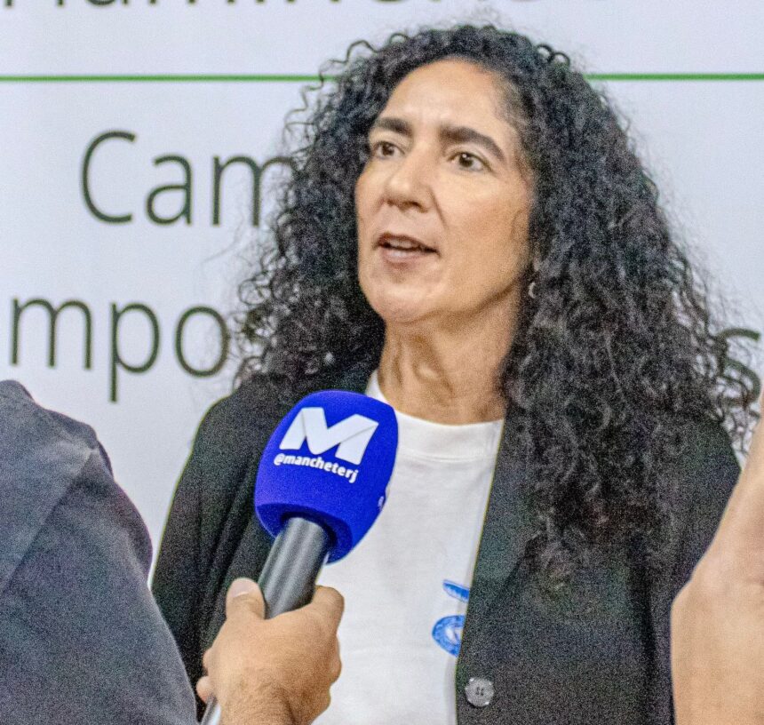 Deputada Marina do MST ministra palestra sobre agroecologia para alunos do IFF Guarus