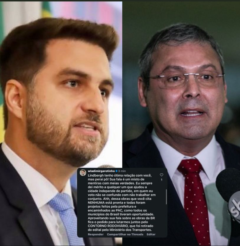 Wladimir Garotinho rebate deputado que exaltou obras do governo Lula em Campos: “Nenhuma está pronta”