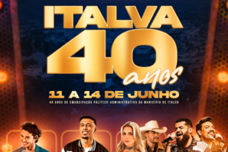 Shows nacionais, concursos e exposições: 40ª Festa de Italva começa nesta quinta-feira
