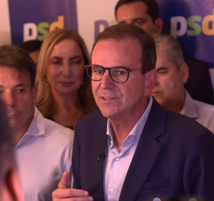 PSD oficializa Eduardo Paes como candidato ao Governo do Rio