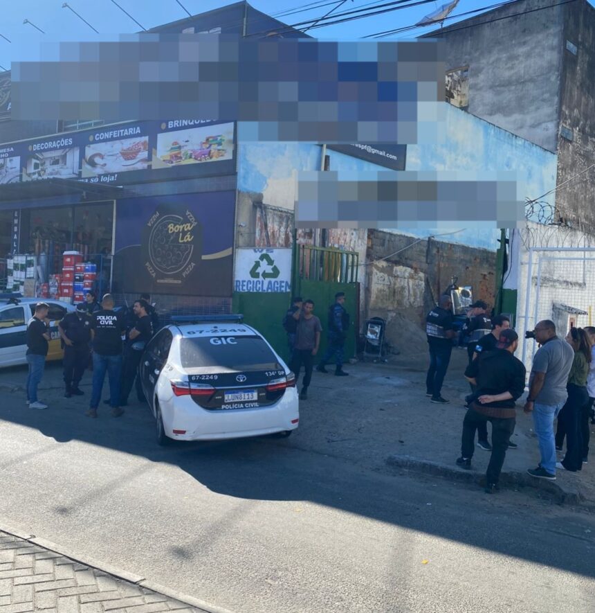 Operação conjunta em Campos fiscaliza estabelecimento suspeito de receber materiais furtados
