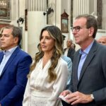 Eduardo Paes, Frederico e demais autoridades participam de missa que celebra os 15 anos de Dom Roberto à frente da Diocese
