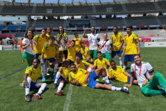 Seleção Brasileira composta por atletas do Paraesporte de Campos empata com Senegal e se classifica para a semifinal da Copa do Mundo