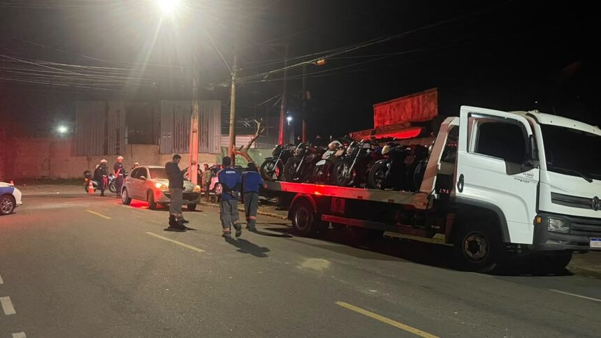 Operação integrada entre PM e Guarda Municipal resulta na apreensão de 16 veículos em Campos Operação integrada entre PM e Guarda Municipal resulta na apreensão de 16 veículos em Campos