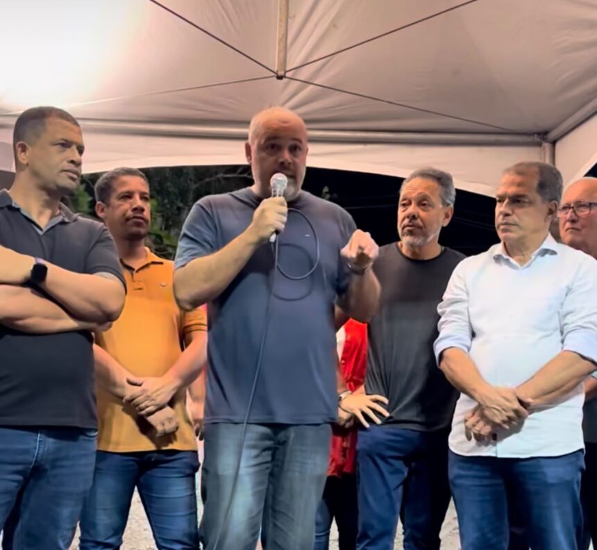 Em inauguração de espaço de convivência em Espinho, Fred Rangel destaca frutos de parcerias Em inauguração de espaço de convivência em Espinho, Fred Rangel destaca frutos de parcerias