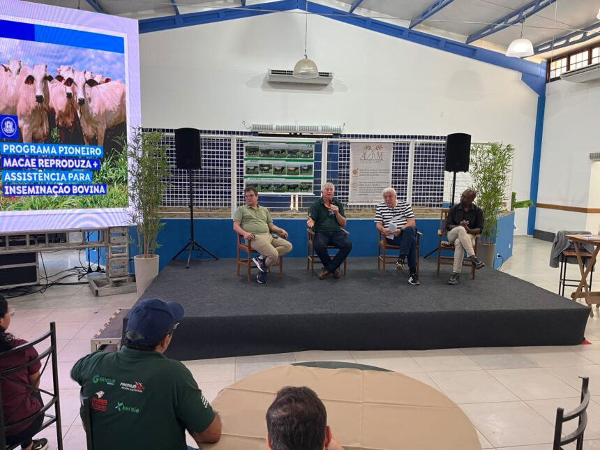 Programa Macaé Reproduza+ é destaque em painel sobre inovação e desenvolvimento da pecuária