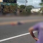 Homem morre após ser atropelado por caminhão na BR-101, em Campos