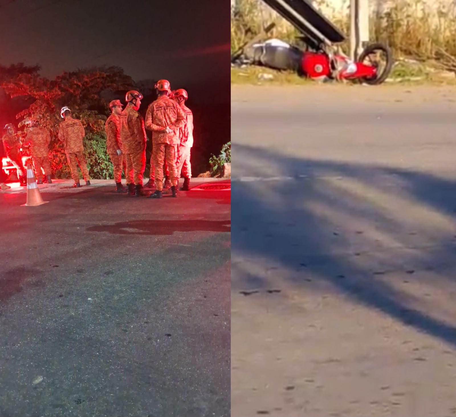 Campos registra dois acidentes de moto com mortes nas últimas horas
