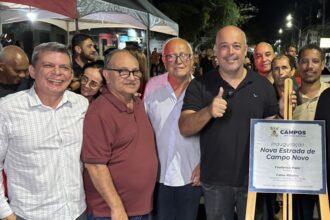 Fred Rangel destaca entrega de asfalto entre Campo Novo e Venda Nova