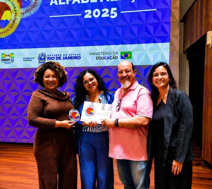 São João da Barra recebe reconhecimento nacional por políticas de alfabetização