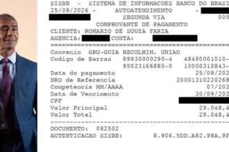 Após ser criticado por viagem à Copa, Romário devolve R$ 29 mil ao Senado