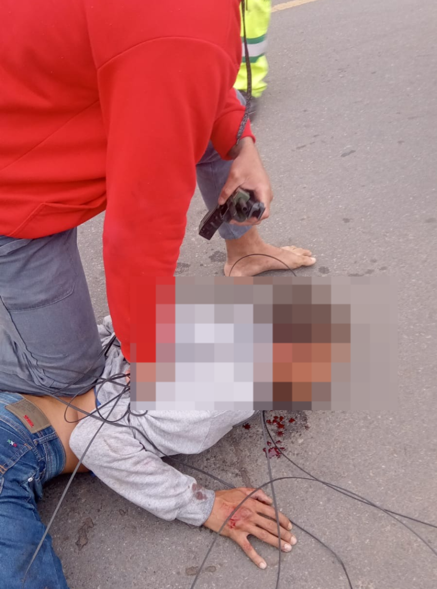 Homem é detido por populares após tentativa de assalto em Campos Homem é detido por populares após tentativa de assalto em Campos