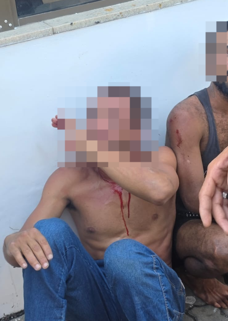 VÍDEO: Homens são detidos por populares após roubou de bicicleta em Campos