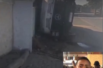 VÍDEO: Adolescente morre após caminhão tombar em Campos