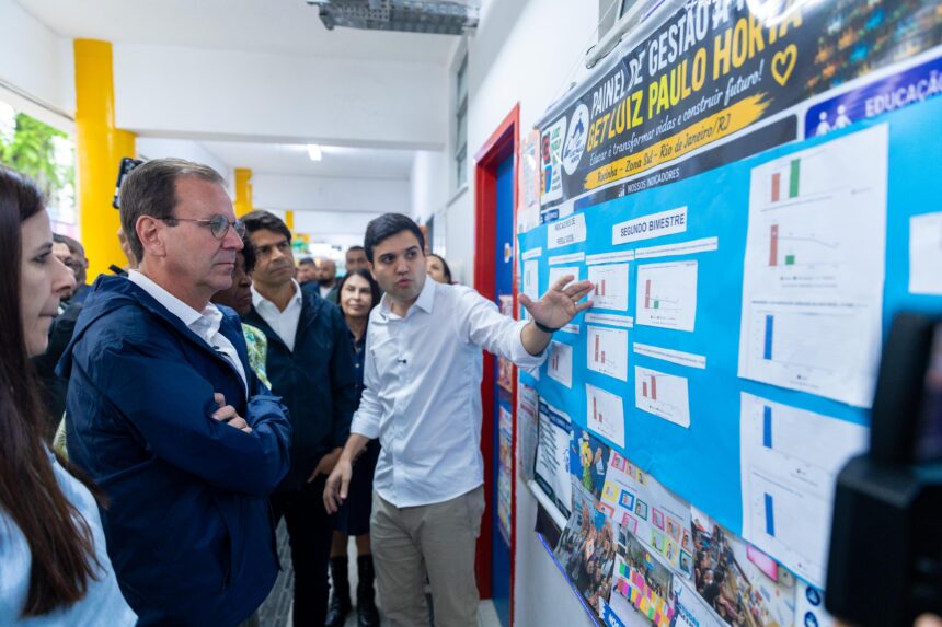 Paes promete levar modelo dos GETs para toda a rede estadual e tirar Rio do último lugar em aprendizagem