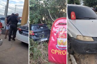 Câmeras de segurança da Prefeitura de SJB ajudam a recuperar carro roubado na BR-356 em Campos
