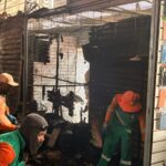 VÍDEO: Incêndio de grandes proporções atinge o Shopping Popular em Campos