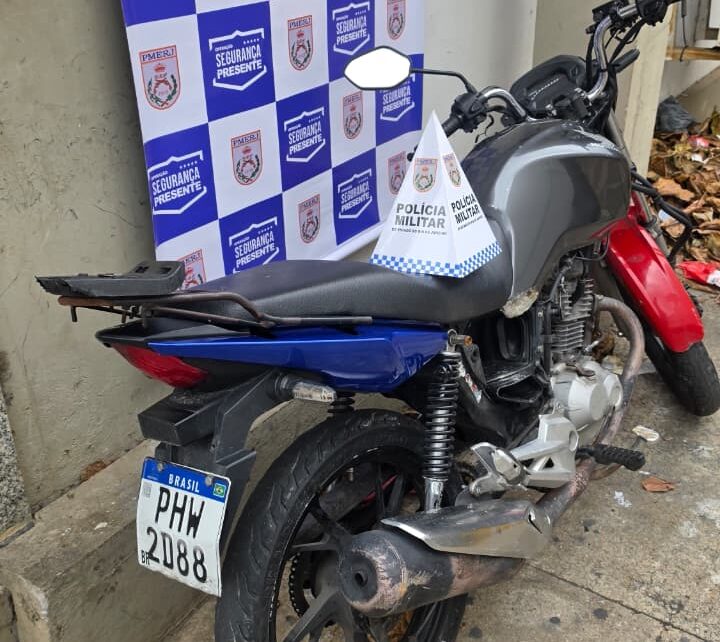 Câmeras do CCO identificam moto com “três cores” e abordagem confirma clonagem em Campos