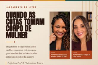 Livro sobre mulheres negras cotistas pós-graduandas será lançado na próxima quarta-feira na UENF