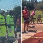 Ciclista morre após grave acidente na BR-101 em Campos