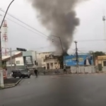 VÍDEO: Possível esquecimento de cafeteira ligada provoca incêndio dentro de residência em Campos