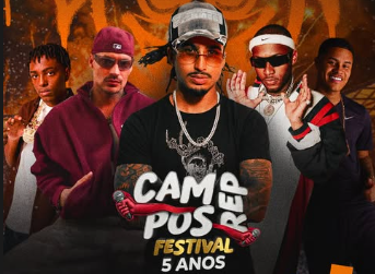 Matuê, Orochi, Filipe Ret e Caio Luccas se apresentam neste sábado em Campos