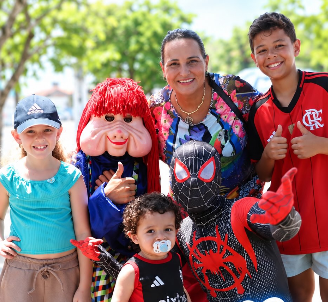Carla Machado promove festa do Dia das Crianças no Parque Guarus, em Campos