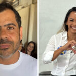 Apontados como prováveis eleitos em pesquisa, Bruno Dauaire e Ana Paula Mendes votam e projetam vitória na Alerj