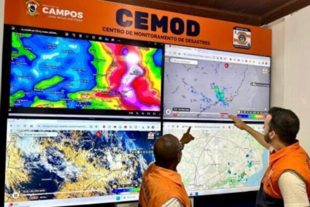 Defesa Civil de Campos reforça cuidados diante da previsão de volumes significativos de chuva