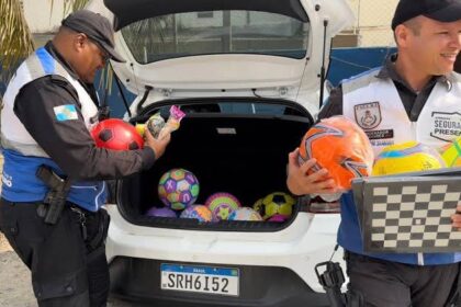 Segurança Presente promove arrecadação de brinquedos para crianças em Campos