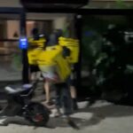 VÍDEO: Entregadores invadem prédio em Campos após discussão entre colega de profissão e porteiro