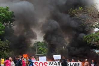 Moradores de Martins Lage realizam nova manifestação na BR-356