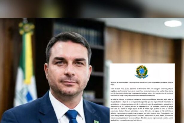 Nos Estados Unidos, Flávio Bolsonaro não reconhece vitória de Lula e se declara presidente eleito do Brasil