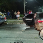 VÍDEO: Homem tenta fugir da PRF, mas bate em canteiro e acaba detido em Campos